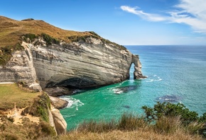  , , , Cape Farewell Arch, Puponga, ,  ...