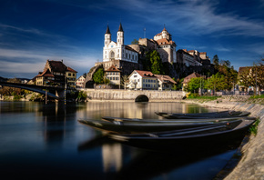 , , , , , Aarburg, Aare River, 