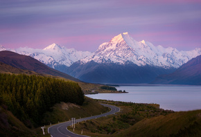  , , , , Lake Pukaki, Mount Cook, 