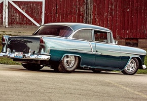 chevrolet, bel air, coupe