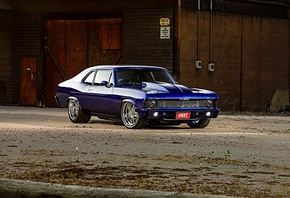 chevrolet, nova, custom, pro touring