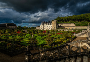 , , ,  , Chateau Villandry and gardens,  ...