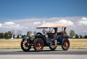 Oldsmobile, Limited, Prototype, 4k, retro, cars, 1908