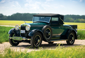 Lincoln, Model L, Coupe, Roadster, retro, 1927, cars, pickups