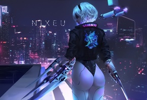 , Cyberpunk 2077, Nier: Automata, Nixeu