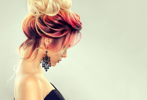 style, hair, hairstyle, profile, shackle, color