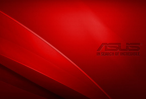 Asus, red, logo