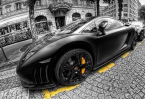Lamborghini, Gallard, Black, 