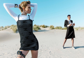 Chanel,  , Chanel Cruise 2022 Campaign, Anna Ewers,  -