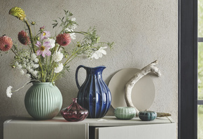 VANLIGEN, bunch of spring flowers, ceramic, IKEA,   