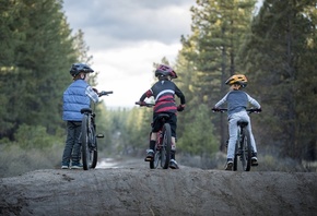 bicycles, children, , , outdoors