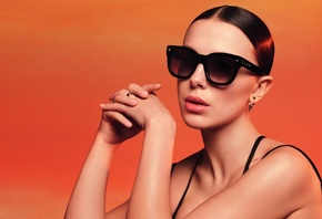 Louis Vuitton, Summer 2022 eyewear campaign, Millie Bobby Brown