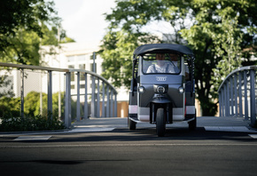 Audi, GermanIndian start-up Nunam, electric rickshaw