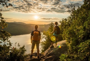 Nature, Mountains, Canada, Forest, Lake