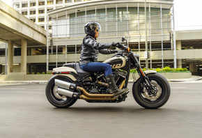 Harley-Davidson, 2022, Harley-Davidson Fat Bob, street rider