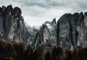 mountains, nature