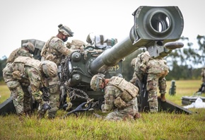 M777 howitzer, 155 mm artillery, 25th Infantry Division, Pacific region, Hawaii