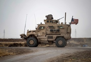 military base, US vehicle, Rumaylan, Syria