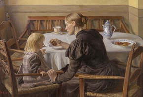 Fritz Syberg, Danish, 1898  1899, Mother and Child