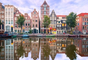 Herengracht, canals, Amsterdam, Netherlands