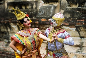 Thailand, Khon, dance drama