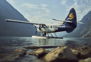 Harbour Air, single engined high wing short take off and landing aircraft, De Havilland Canada DHC-3 Otter
