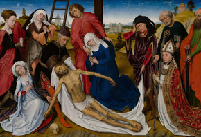 Rogier van der Weyden, Netherlandish, 1460, The Lamentation of Christ