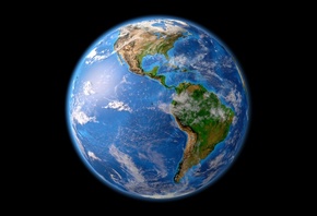 Planet Earth, Pacific Ocean, South America