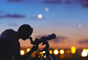 Astronomy, Telescope, Night Sky