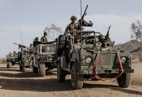 British Army, Exercise Jebel Sahara, Morocco