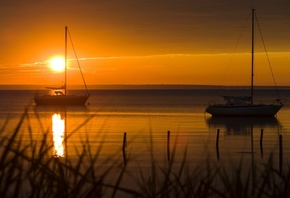 Sunset, Lake Balaton, Hungary