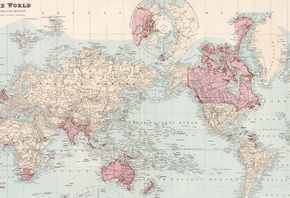 British Possessions, 1887, Atlas Map