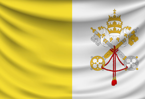 Vexillum Civitatis Vaticanae, flag, Vatican City, Bandiera della Citta del Vaticano