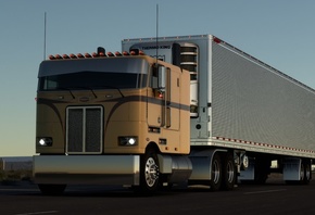 ATS, American Truck Simulator.