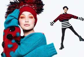 fashion, Gigi Hadid, Hailey Bieber, Winter Sweaters