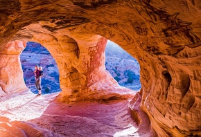 Sand Caves, Canyon, Kanab, Utah