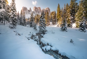 Puez-Geisler Nature Park, Dolomite Alps, South Tyrol, Northern Italy