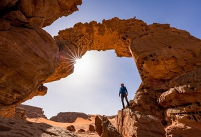 natural arch, Tassili NAjjer National Park, Algeria