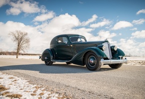Packard, 1934, sport coupe, Packard Twelve LeBaron Aero Sport Coupe, Classi ...
