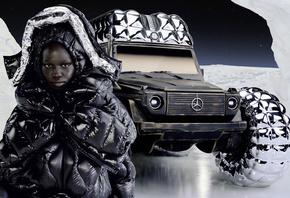 Mercedes - Benz, puffer jacket-informed car, Mercedes-Benz Project Mondo G