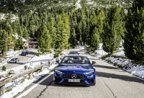 Mercedes-AMG, sports car, South Tyrol, Italy