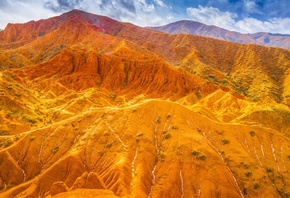 red rock Seven Bulls, Issyk-Kul Lake, Kyrgyzstan