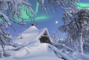 Lapland, northern lights, Finland