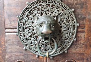 Lion, 1342, St Peters Church, Hamburg, Germany