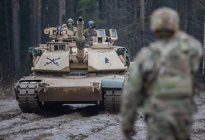 M1 Abrams, main battle tank, Cavalry Regiment, Bemowo Piskie, Poland