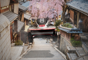 Audi, virtual world tour, Audi RS Q e-tron, Kyoto, Japan