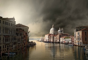 Venice, Grand Canal, Santa Maria della Salute