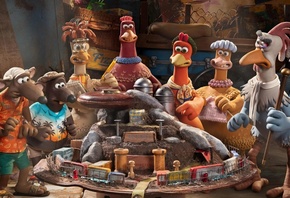 Chicken Run - Dawn of the Nugget, animated comedy film, 2023, Netflix