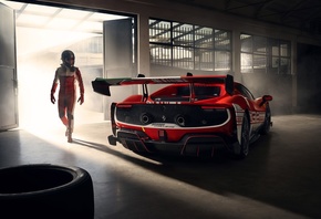 Ferrari, race-bred machine, 2023, 24 hours of le mans