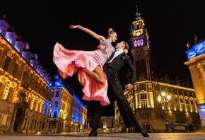 Lille, France, Dancing in the Streets, Nicole Mendenhall and Derrick Davis